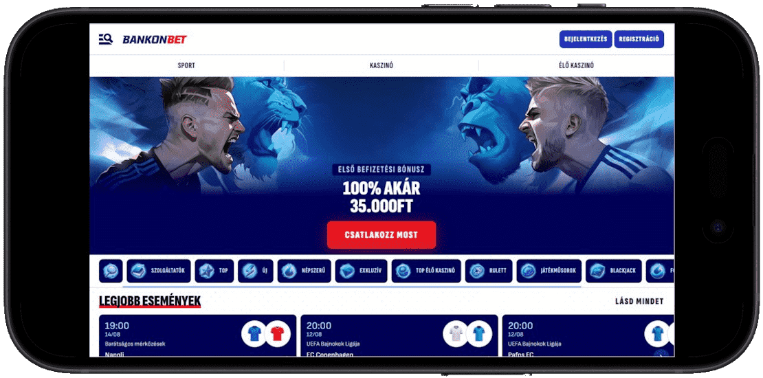 Bankonbet app